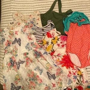 Girls 2t bundle - swim/dresses/pjs - all great condition